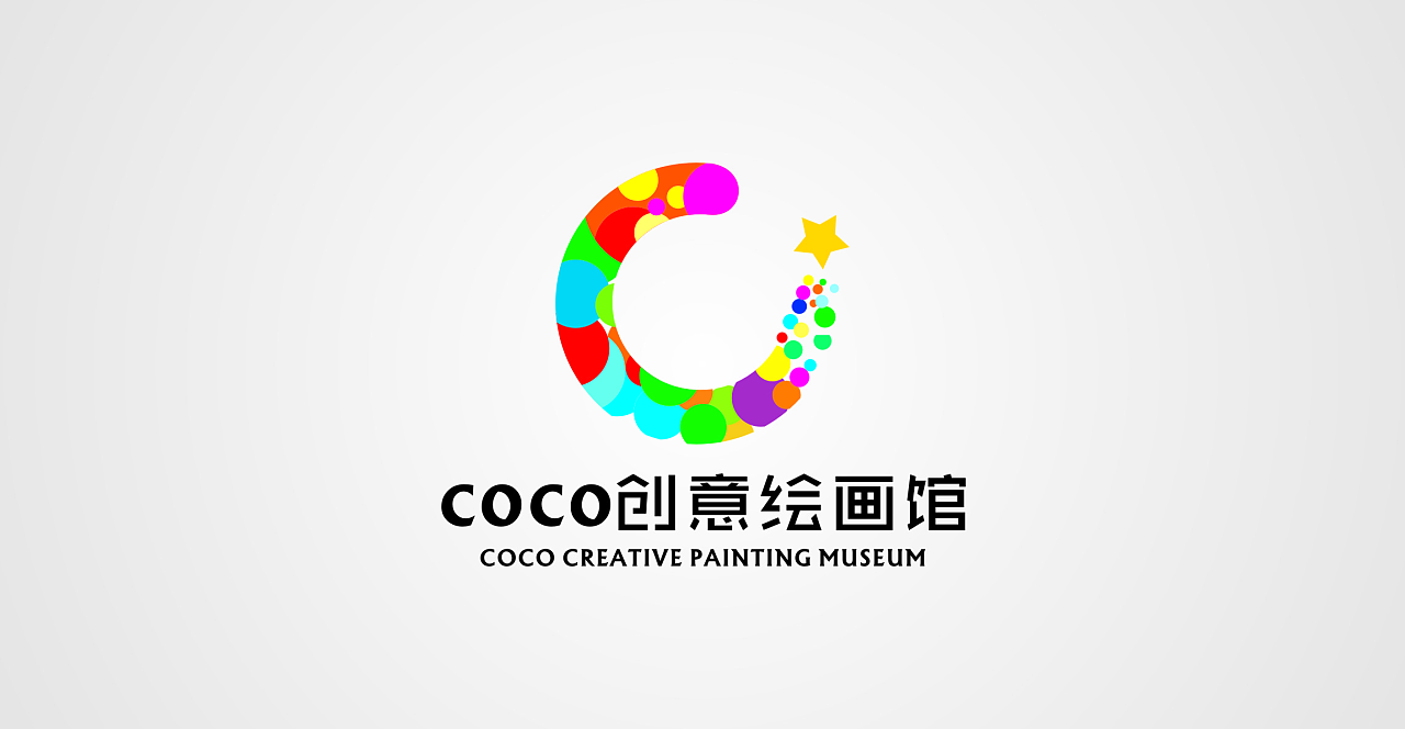 Coco創(chuàng)意繪畫(huà)館品牌設(shè)計(jì) 幽蘭秧秧主題美學(xué)詮釋
